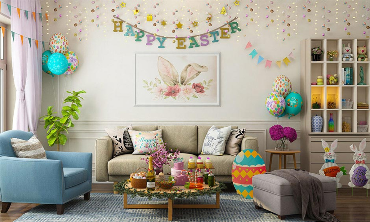 5 Home Decor Ideas for Easter