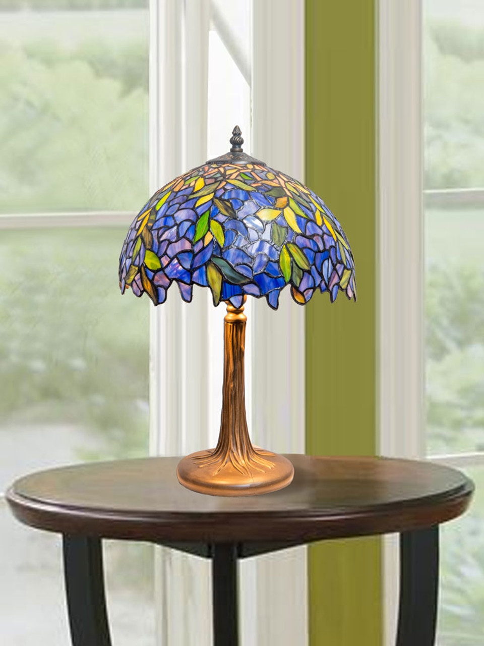 dale tiffany wisteria table lamp