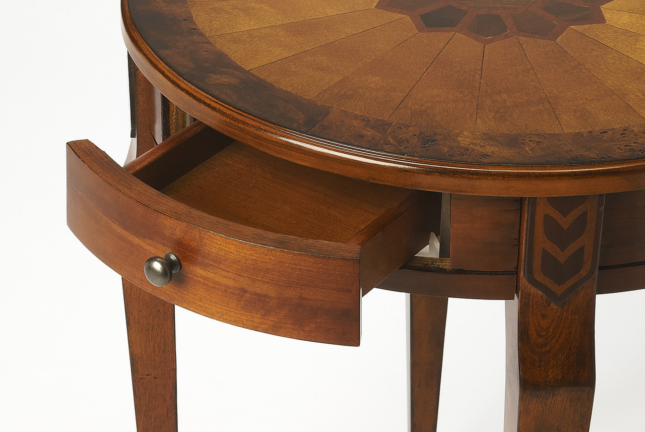 Butler Archer Table Butler Specialty Butler Archer Olive Ash Burl Side Table Tables & Table ...