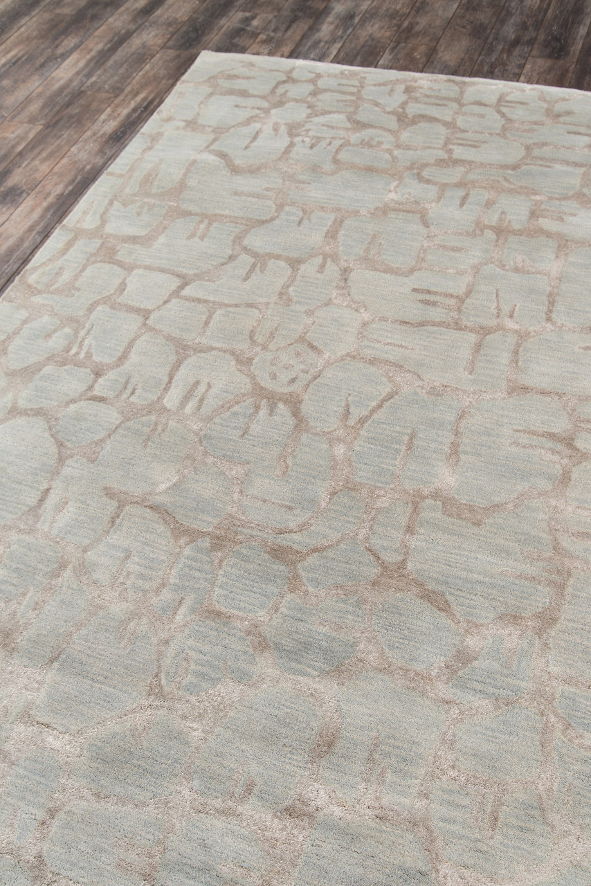 Momeni Zen ZEN-1 Seafoam Hand Tufted - 2'3