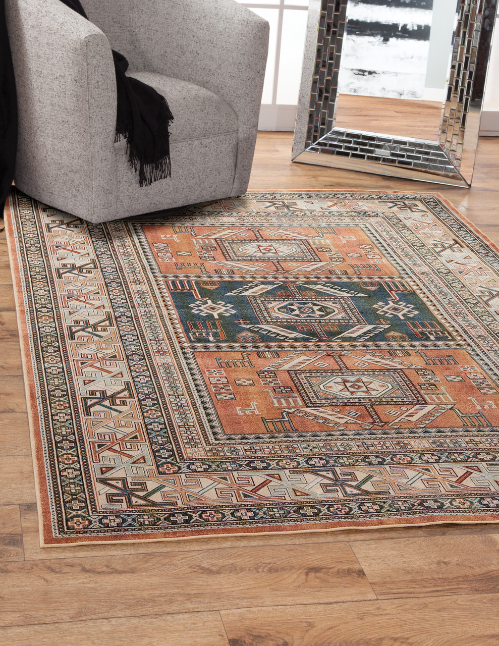 Abacasa Sonoma 7067 Machine-woven Traditional Abacasa Sonoma Myan