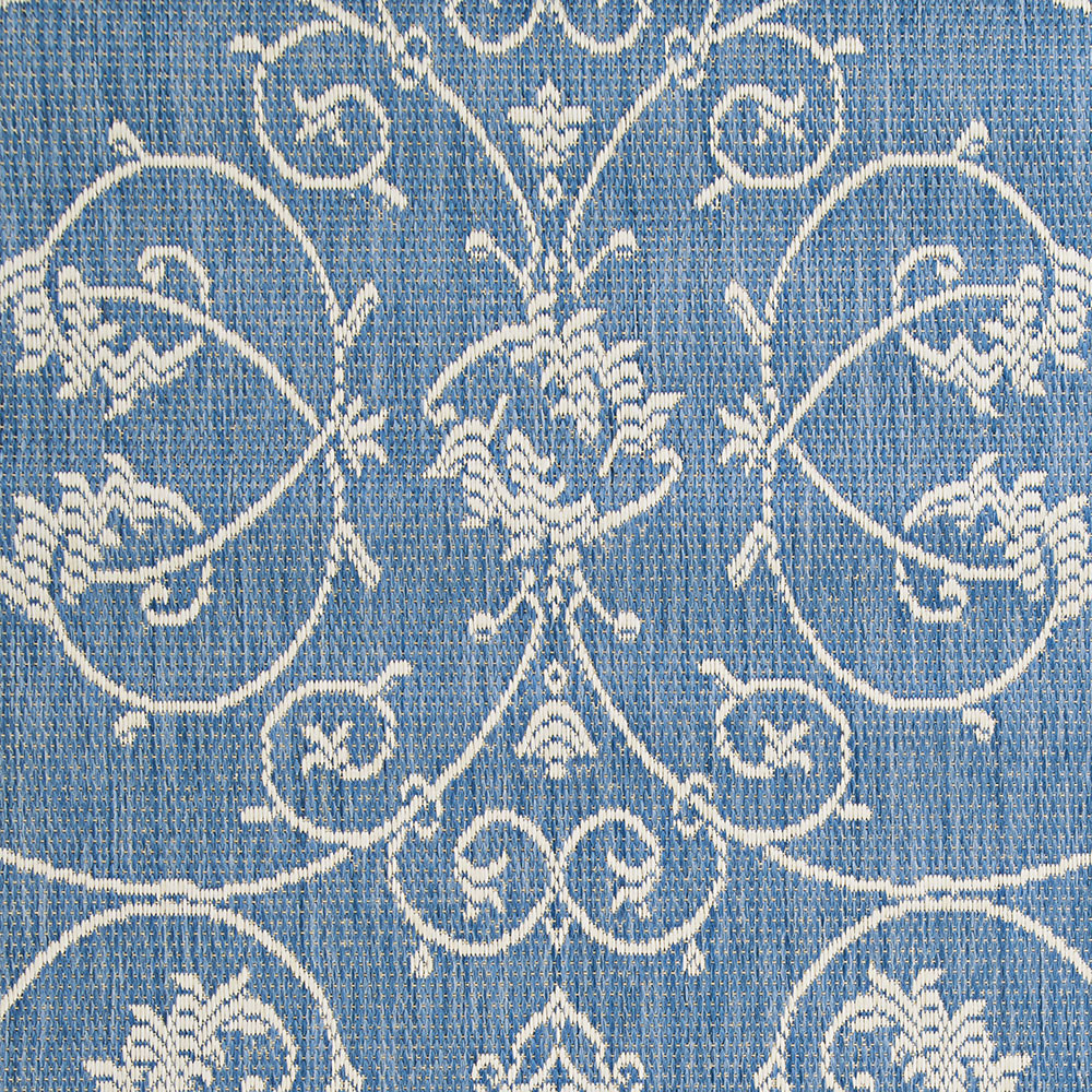 Couristan Recife Veranda Champagne/blue Indoor/outdoor Area Rug - 2' X ...