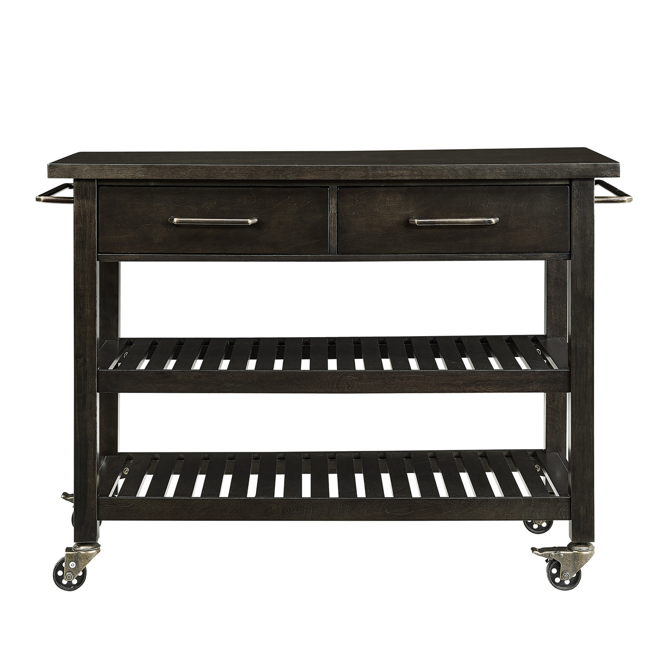 Havelock Farmhouse Rolling Kitchen Island - Thumbnail 5