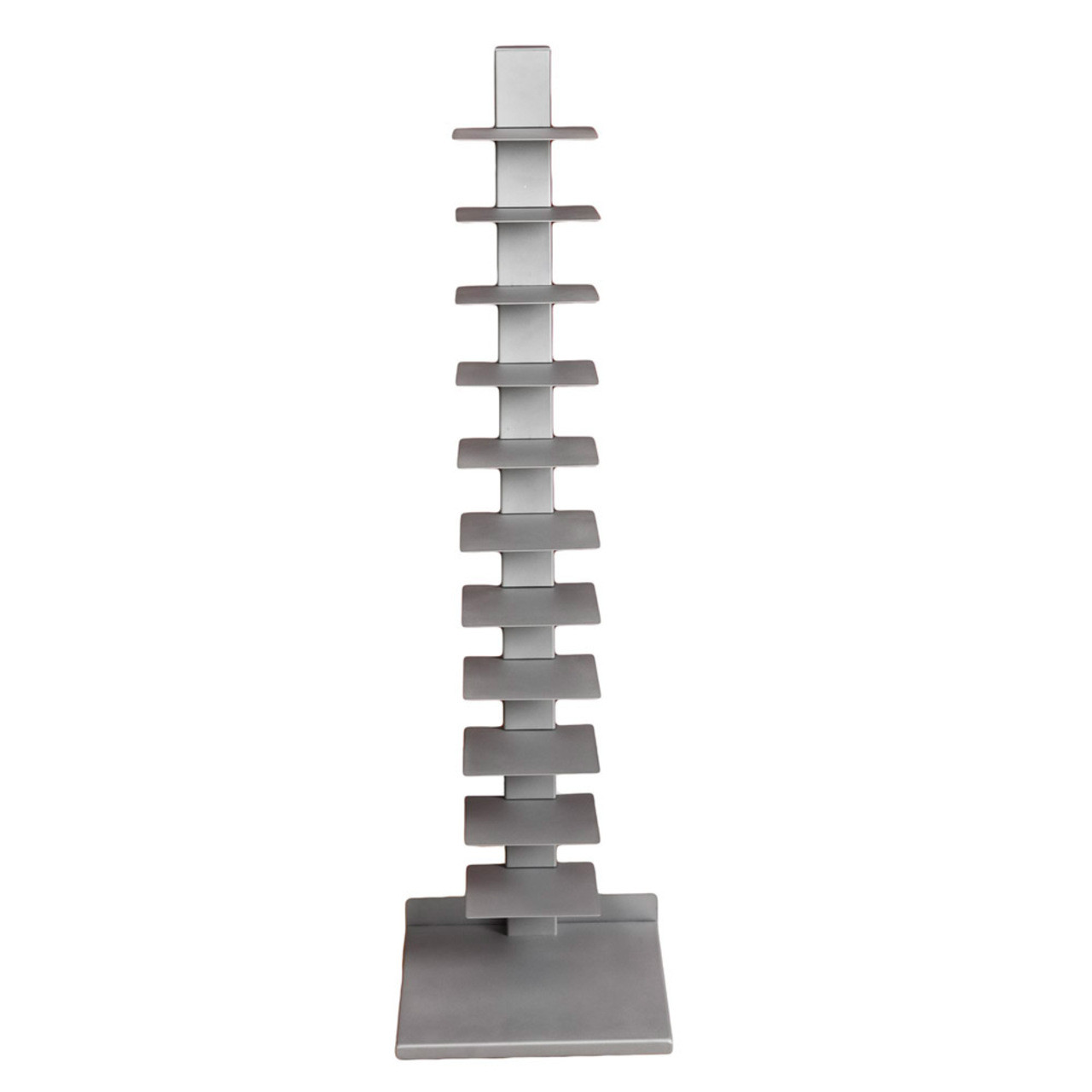 Stewartby Spine Tower Shelf - Grey - SEI Furniture Stewartby Spine Tower Shelf - Grey - SEI Furniture