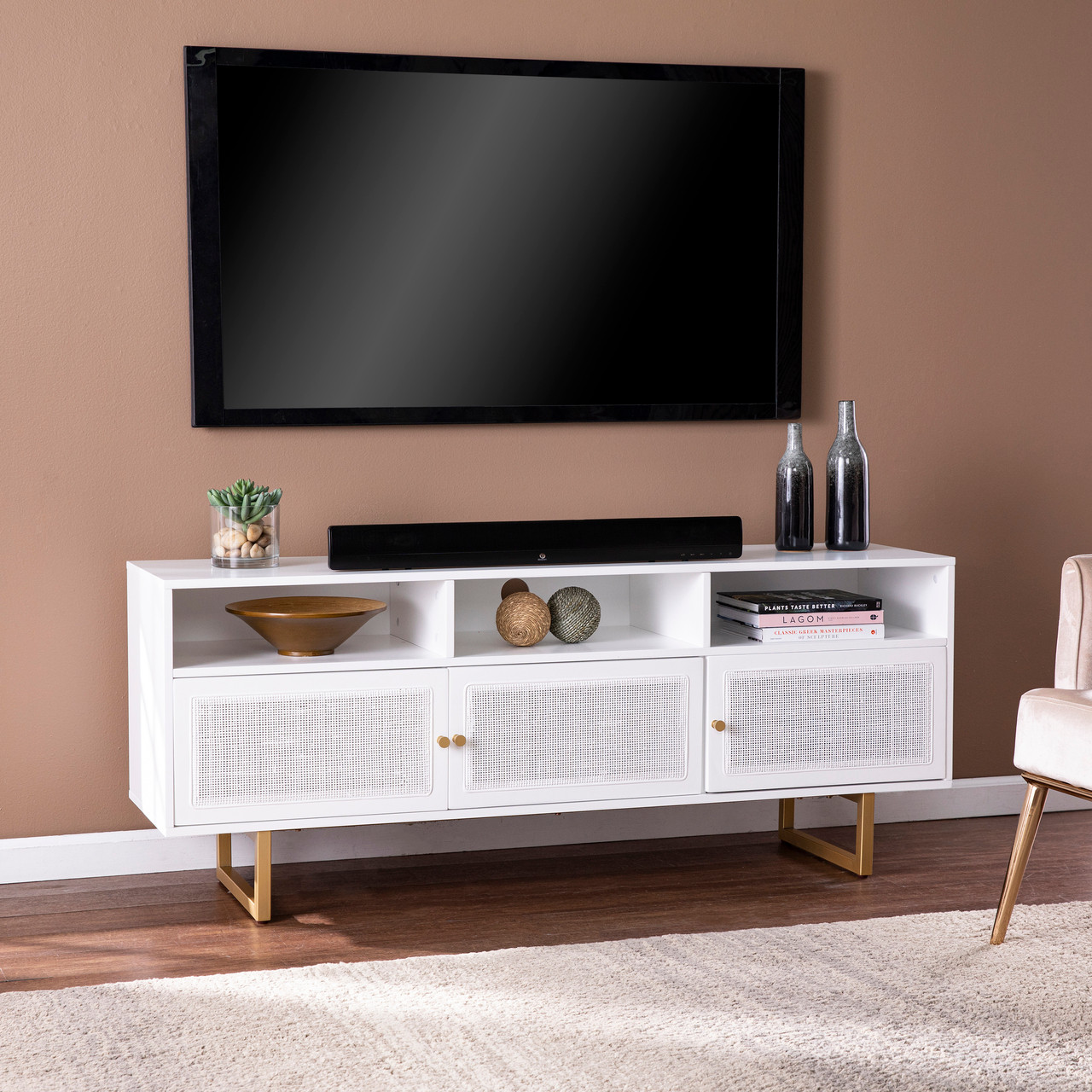 Southern Enterprises Mursley Media Cabinet - Thumbnail 2