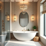 What Type of Bathroom Lighting Is Recommended by Design Experts?