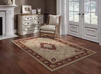 L'Baiet Akron Ak419e Beige Area Rugs