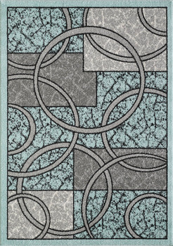 L'Baiet Chelsea Ch452 Blue Area Rugs