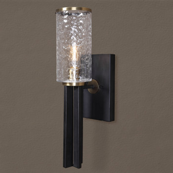 Uttermost Jarsdel 1 Industrial Sconce