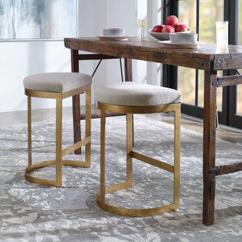 Uttermost Ivanna Modern Counter Stool