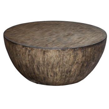 Uttermost Lark Round Wood Coffee Table