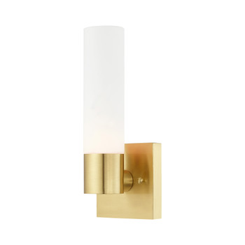 Livex Lighting 1 Lt Satin Brass Ada Wall Sconce - 10101-12