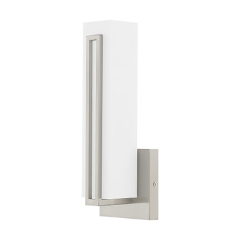 Livex Lighting 10w Led Brushed Nickel Ada Wall Sconce - 10190-91