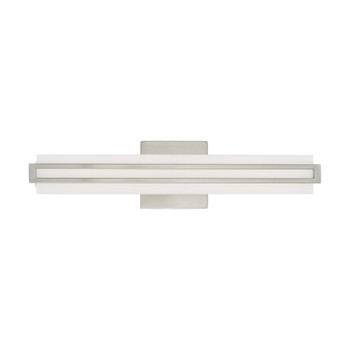 Livex Lighting 20w Led Brushed Nickel Ada Bath Vanity - 10192-91