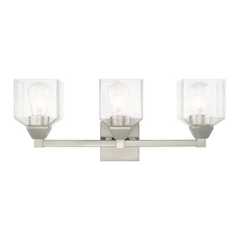 Livex Lighting 3 Lt Brushed Nickel Bath Vanity - 10383-91