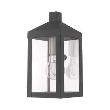 Livex Lighting 1 Lt Scandinavian Gray Outdoor Wall Lantern - 20581-76