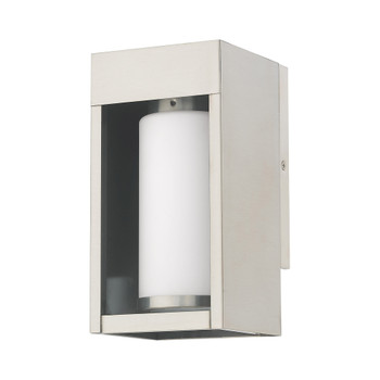 Livex Lighting 1 Lt Brushed Nickel Outdoor Wall Lantern - 20981-91