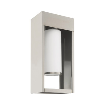 Livex Lighting 1 Lt Brushed Nickel Outdoor Wall Lantern - 20983-91