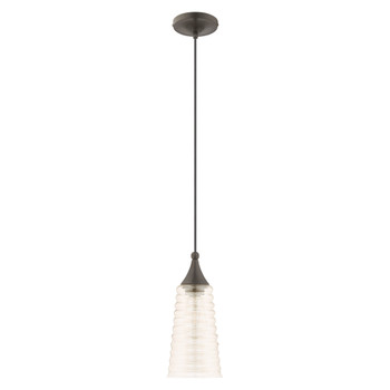 Livex Lighting 1 Lt English Bronze Mini Pendant - 40648-92