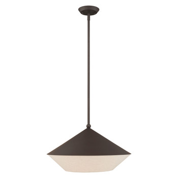 Livex Lighting 1 Lt Bronze Pendant - 40719-07