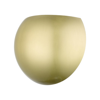 Livex Lighting 1 Light Satin Brass Wall Sconce - 40802-12