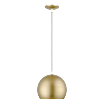 Livex Lighting 1 Light Soft Gold Pendant - 41181-33