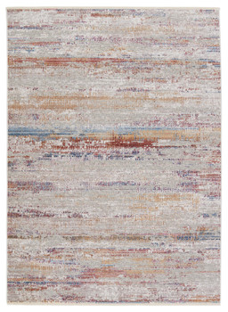 Jaipur Living Alzea AUD02 Abstract Light Gray Power Loomed Area Rugs