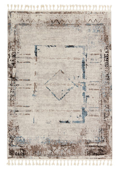 Jaipur Living Aydin BAH02 Medallion Gray Power Loomed Area Rugs