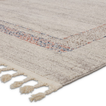 Jaipur Living Adalet BAH03 Border Light Gray Power Loomed Area Rugs