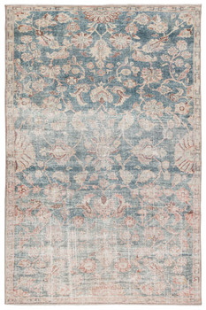 Jaipur Living Bardia BOH08 Oriental Dark Teal Printed Area Rugs