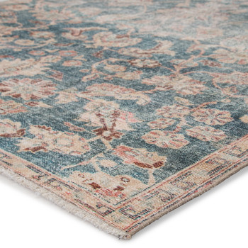 Jaipur Living Bardia BOH08 Oriental Dark Teal Printed Area Rugs