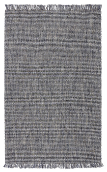 Jaipur Living Caraway BTE01 Solid Blue Handwoven Area Rugs