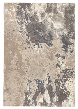 Jaipur Living Aegean DLM02 Abstract Gray Power Loomed Area Rugs