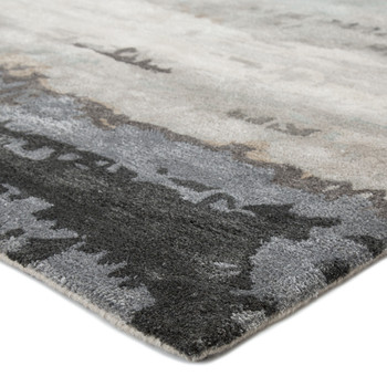 Jaipur Living Benna GES34 Abstract Black Hand Tufted Area Rugs