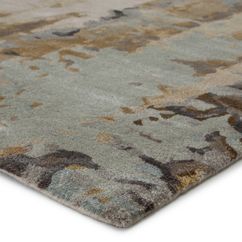 Jaipur Living Matcha GES44 Abstract Gray Hand Tufted Area Rugs