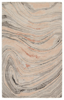 Jaipur Living Atha GES50 Abstract Light Blush Hand Tufted Area Rugs