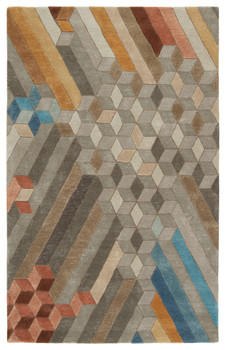 Jaipur Living Cairns GES57 Geometric Multicolor Hand Tufted Area Rugs