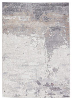 Jaipur Living Forsythe GRO02 Abstract Gray Power Loomed Area Rugs