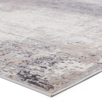 Jaipur Living Delano GRO04 Abstract Gray Power Loomed Area Rugs