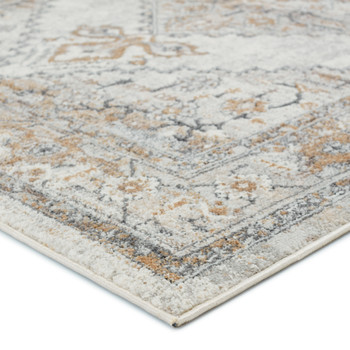 Jaipur Living Lisette JOL02 Medallion Gray Power Loomed Area Rugs