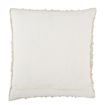 Jaipur Living Kaz AGO10 Textured Beige Pillows