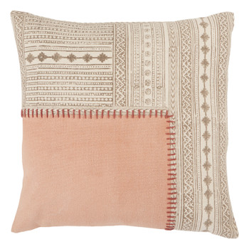 Jaipur Living Ayami AMU02 Tribal Light Pink Pillows