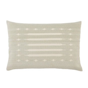 Jaipur Living Ikenna EMN05 Tribal Light Gray Pillows