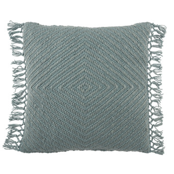 Jaipur Living Maritima TLS02 Geometric Blue - 20"x20" 100% Polyester Pillow