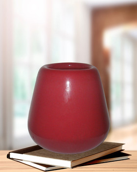 Dale Tiffany Springdale 8"h Renzo Hand Blown Art Glass Vase