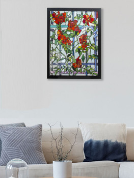 Dale Tiffany Passion Mosaic Art Glass Wall Panel