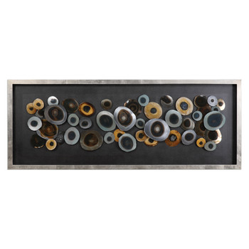 Uttermost Discs Silver Shadow Box