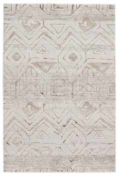 Jaipur Living Kalindi MLI06 Tribal Cream Power Loomed Area Rugs