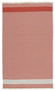 Jaipur Living Strand MRB02 Stripes Rust Handwoven Area Rugs