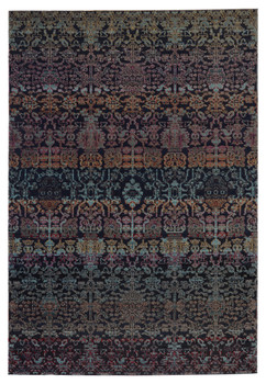 Jaipur Living Bodega POL35 Trellis Dark Blue Power Loomed Area Rugs